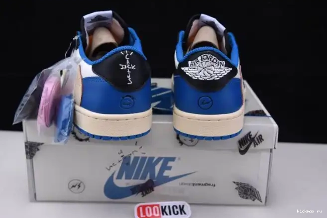Rep Design DM7866-140 x Scott Travis Air Fragment x Jordan Retro 1 Low 0613